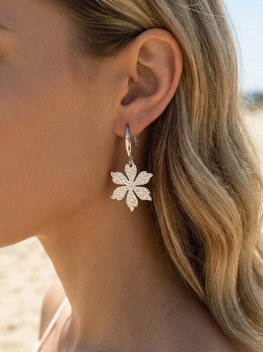 Boucles d’oreilles en acier inoxydable