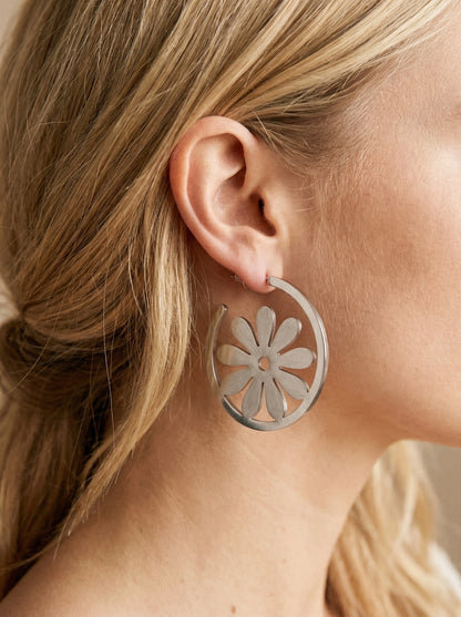 Boucles d’oreilles en acier inoxydable