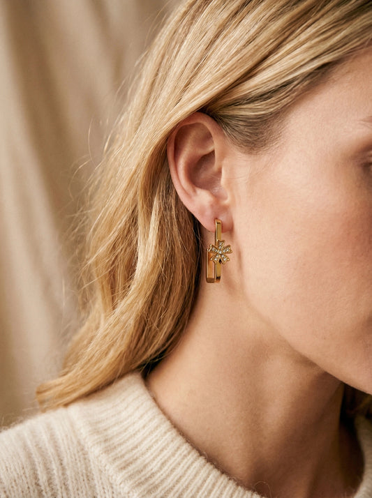 Boucles d’oreilles en acier inoxydable
