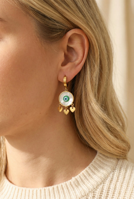 Boucles d’oreilles en acier inoxydable