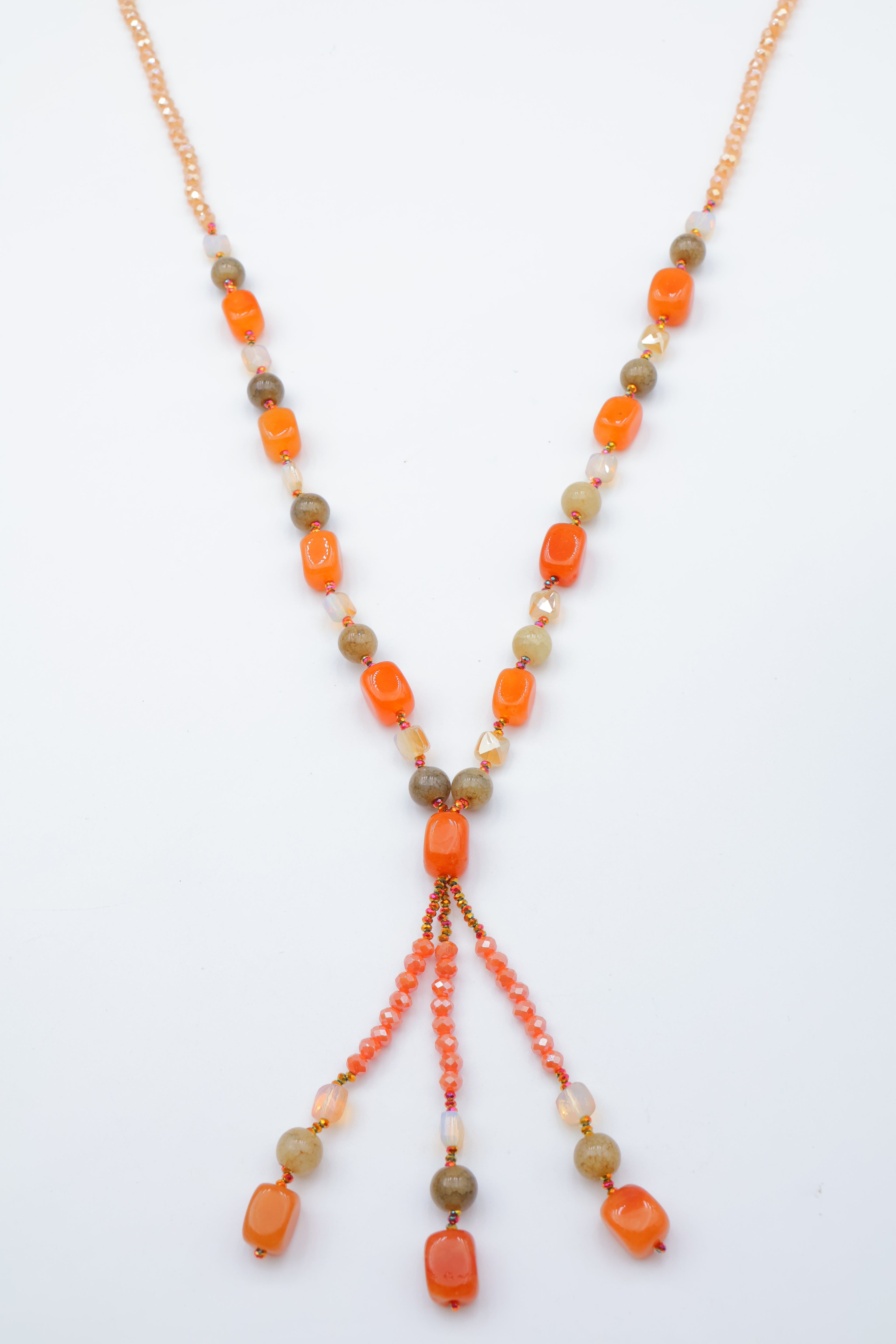 Collier sautoir en acier inoxydable x53