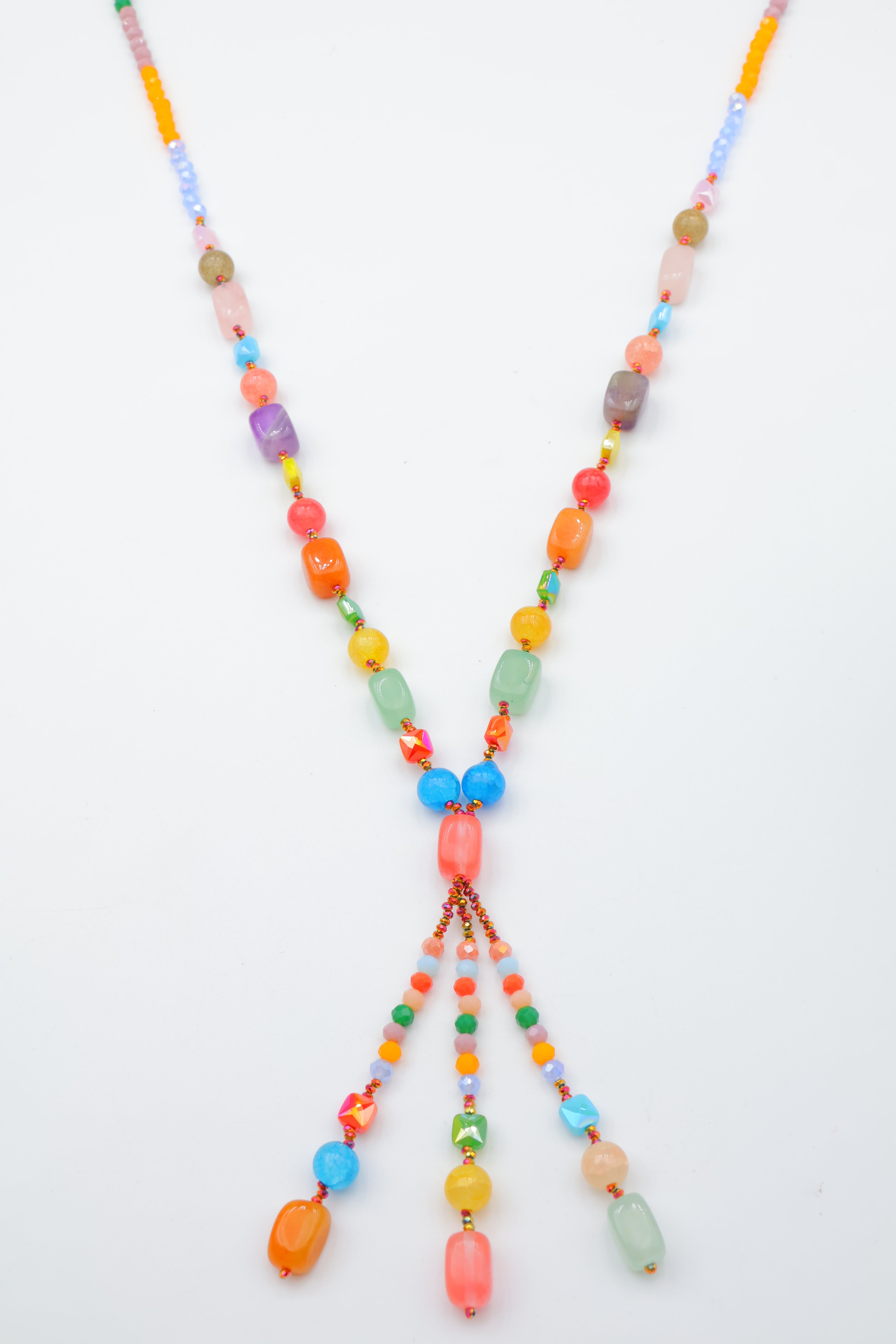 Collier sautoir en acier inoxydable x53