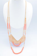 Collier en acier inoxydable - BEIGE