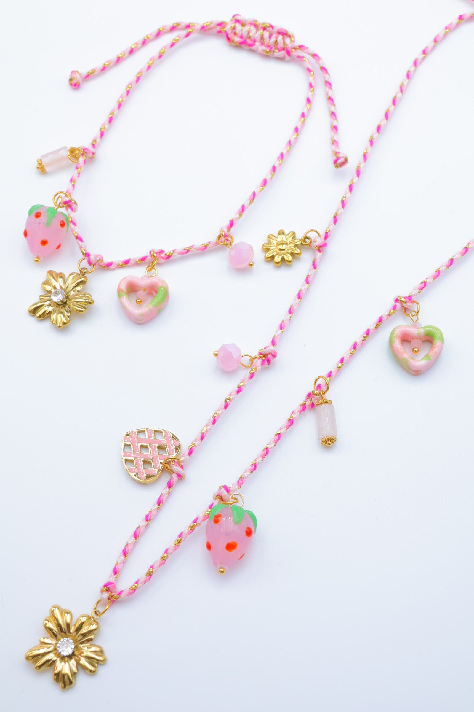 Parure de bijoux en acier inoxydable - ROSE