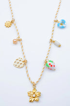 Collier en acier inoxydable - BLANC
