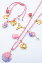 Parure de bijoux en acier inoxydable - ROSE