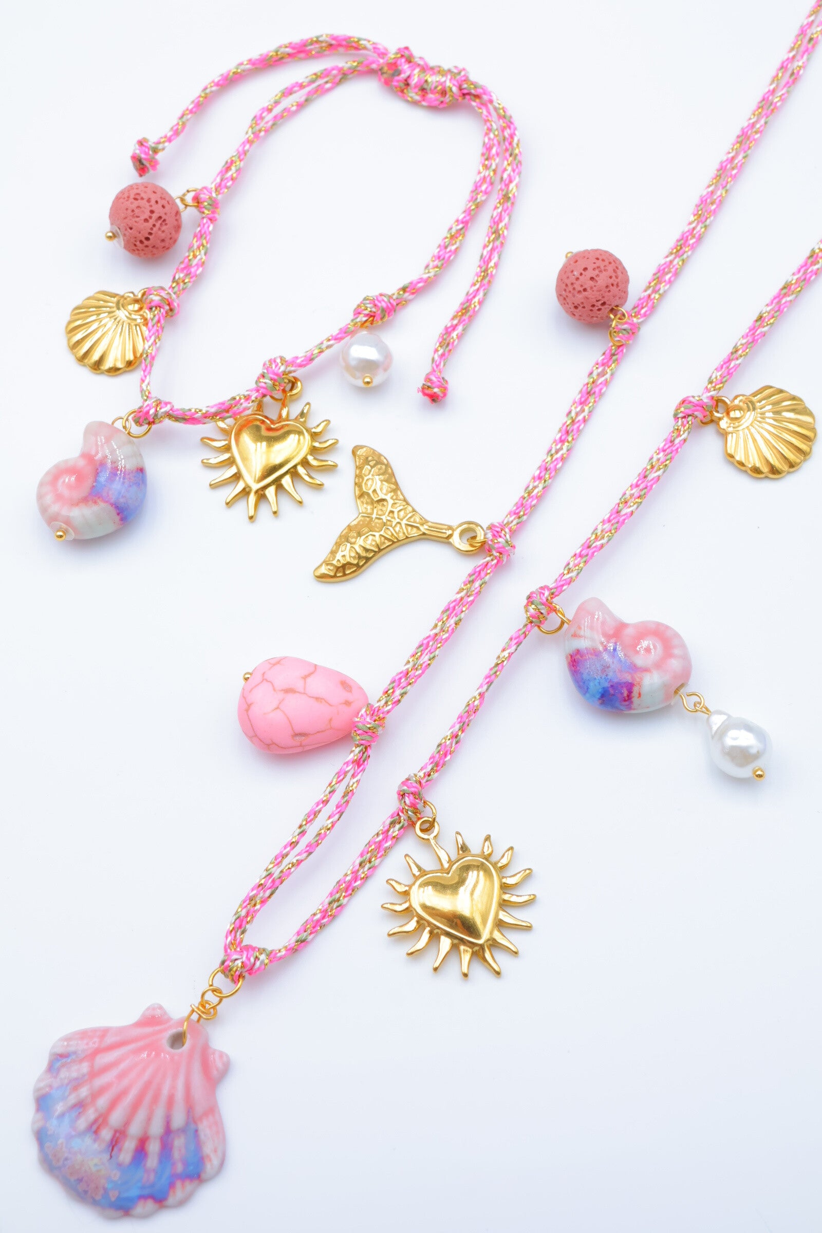 Parure de bijoux en acier inoxydable - ROSE