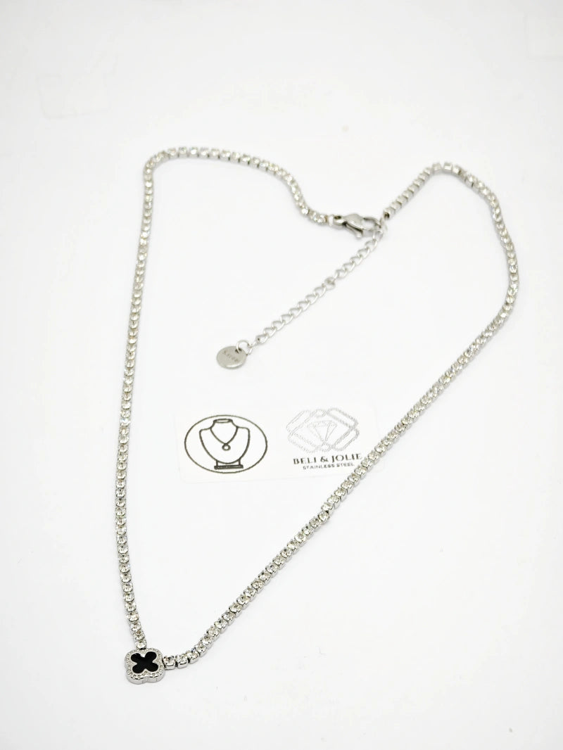Collier en acier inoxydable - ARGENT