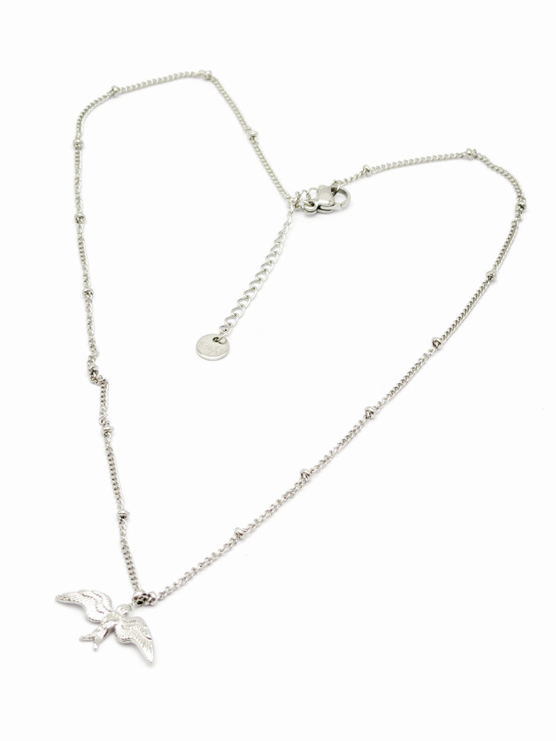 Collier en acier inoxydable - ARGENT