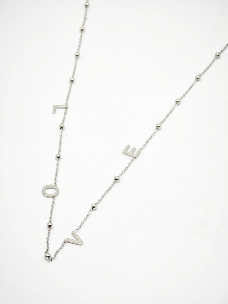 Collier en acier inoxydable - ARGENT