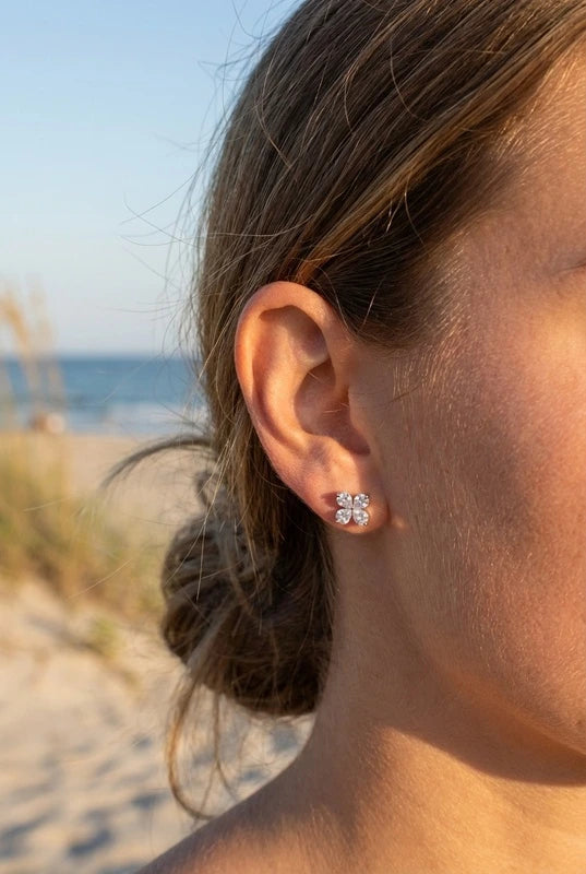 Boucles d’oreilles en acier inoxydable