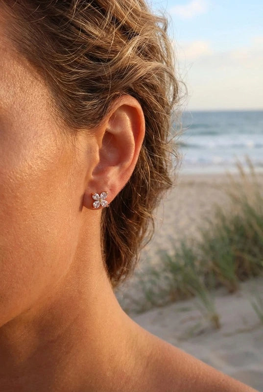 Boucles d’oreilles en acier inoxydable
