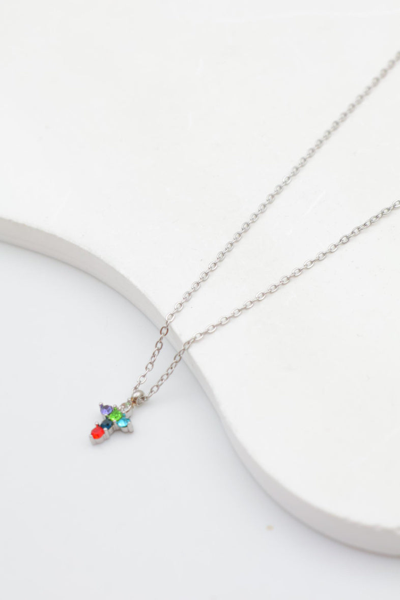 Collier en acier inoxydable - ARGENT
