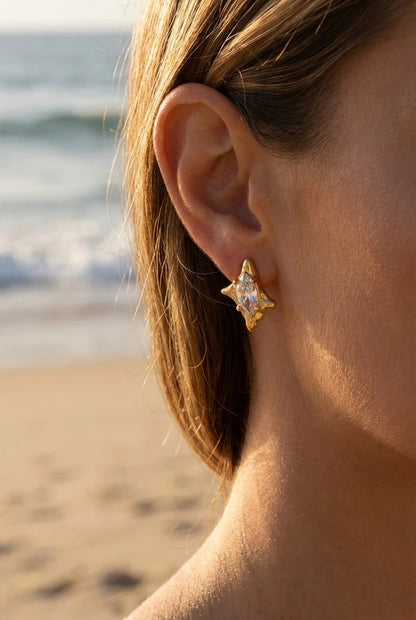 Boucles d’oreilles en acier inoxydable