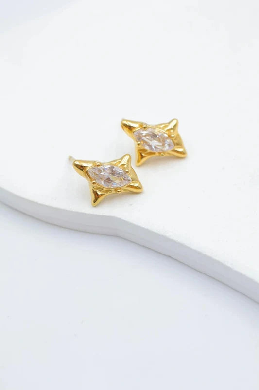 Boucles d’oreilles en acier inoxydable