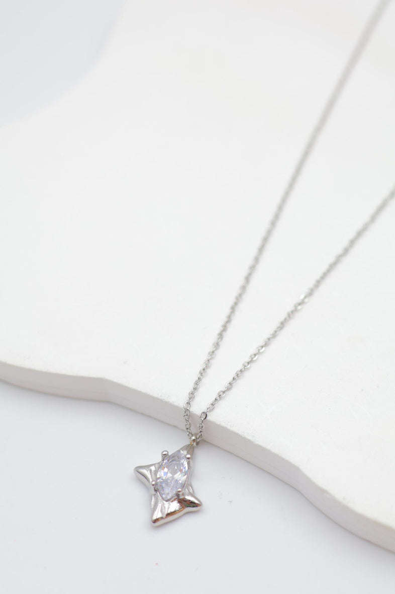 Collier en acier inoxydable - ARGENT