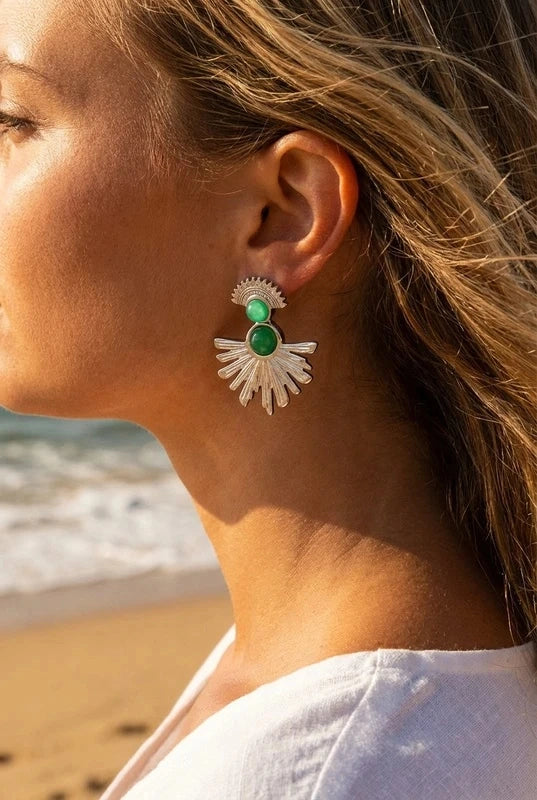 Boucles d’oreilles en acier inoxydable