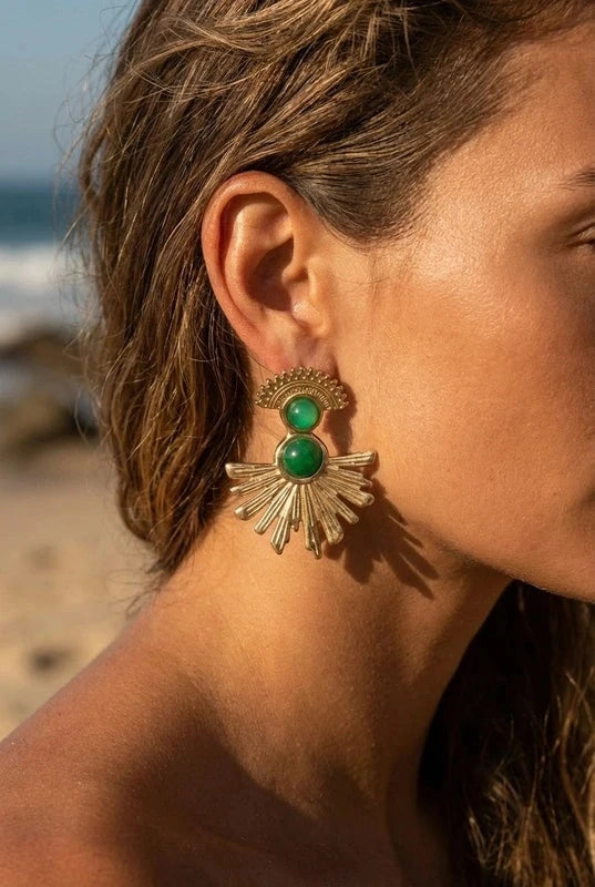 Boucles d’oreilles en acier inoxydable