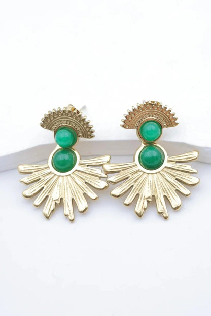 Boucles d’oreilles en acier inoxydable