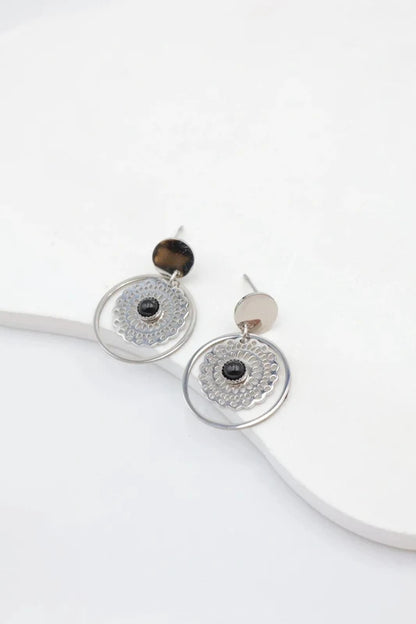 Boucles d’oreilles en acier inoxydable