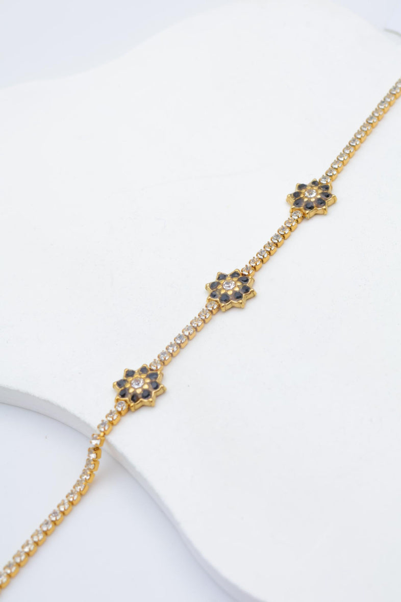 Bracelet en acier inoxydable - NOIR