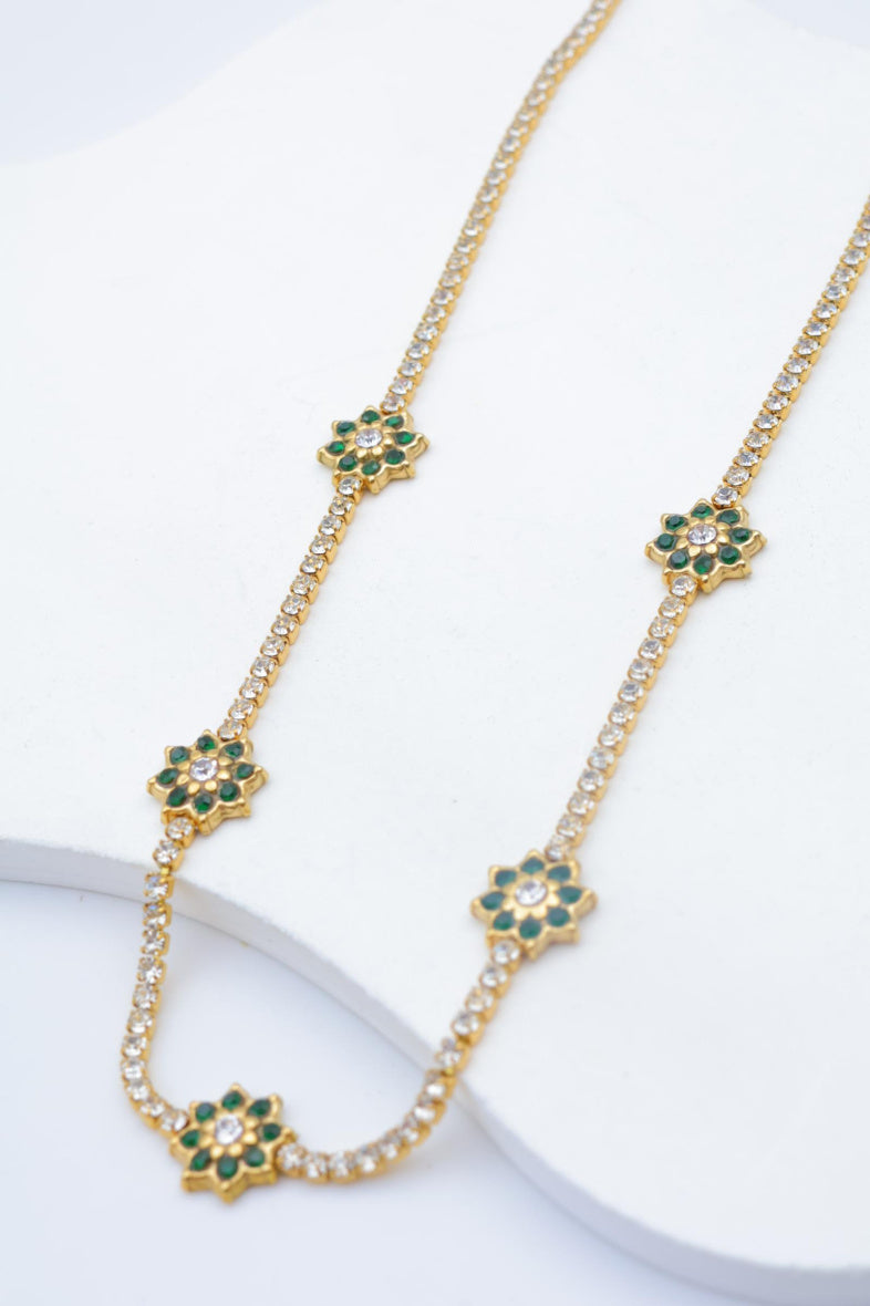 Collier en acier inoxydable - VERT