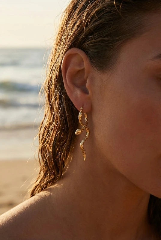 Boucles d’oreilles en acier inoxydable