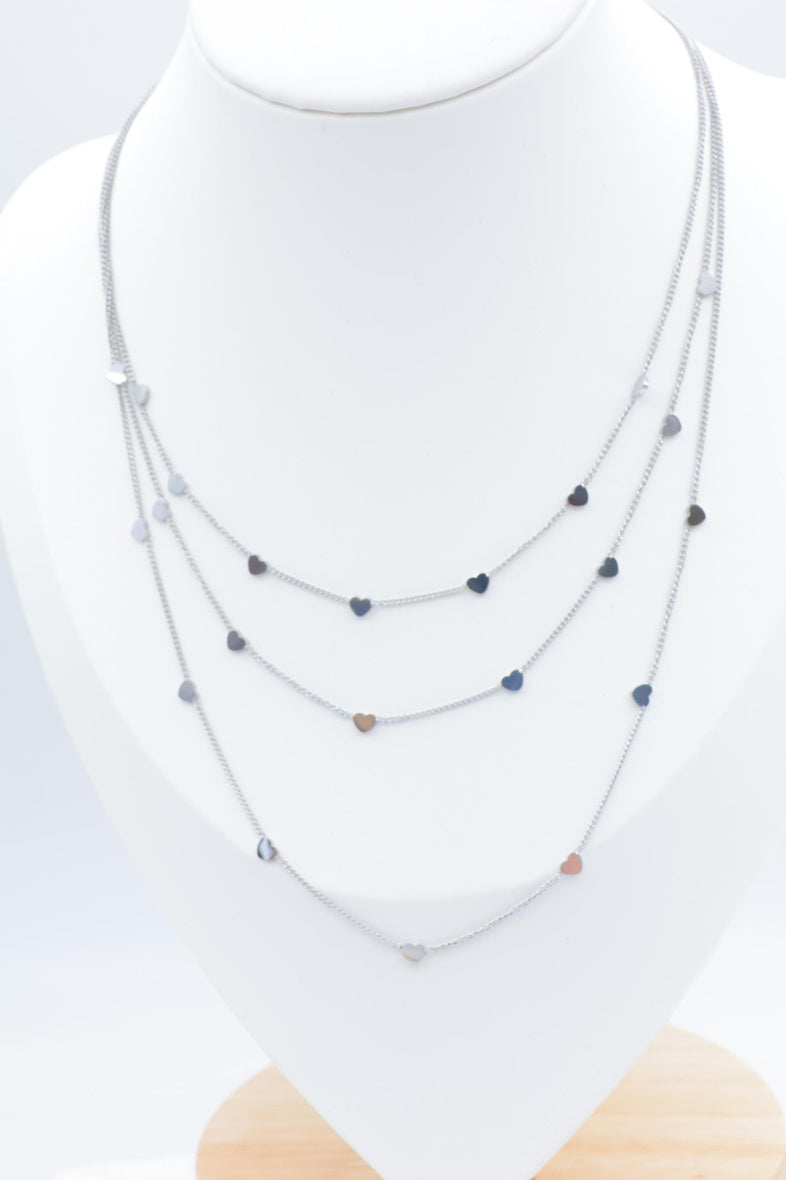 Collier en acier inoxydable - ARGENT