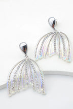 Boucles d'oreilles en acier inoxydable - ARGENT