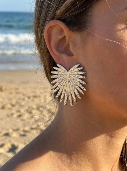 Boucles d’oreilles en acier inoxydable