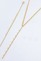 Parure de bijoux en acier inoxydable - DORÉ