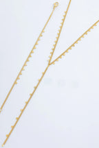 Parure de bijoux en acier inoxydable - DORÉ