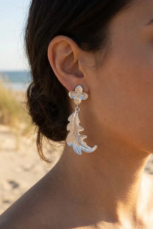 Boucles d’oreilles en acier inoxydable