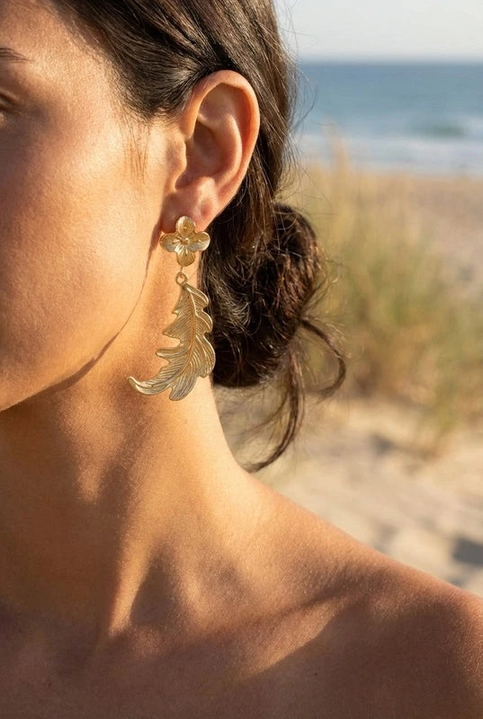 Boucles d’oreilles en acier inoxydable