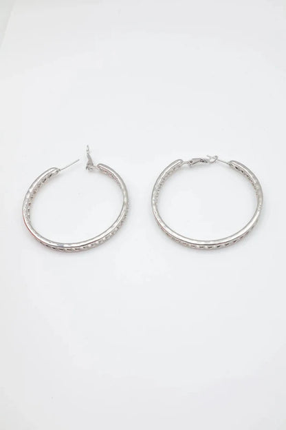 Boucles d’oreilles en acier inoxydable