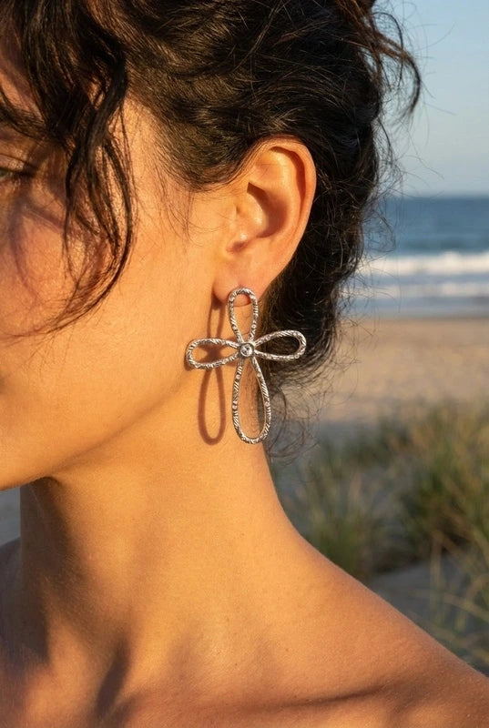 Boucles d’oreilles en acier inoxydable