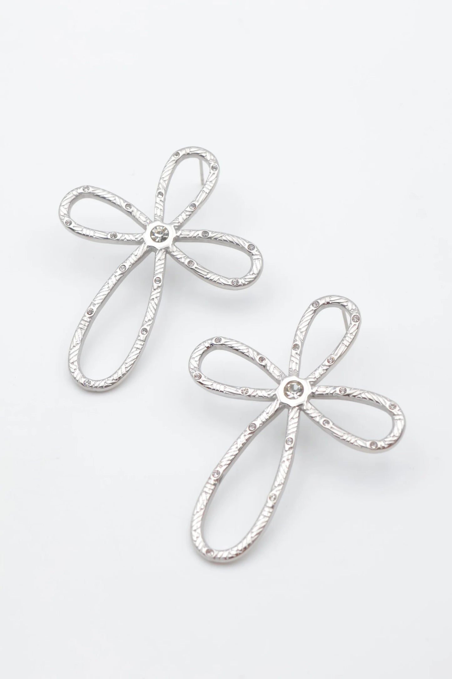 Boucles d’oreilles en acier inoxydable
