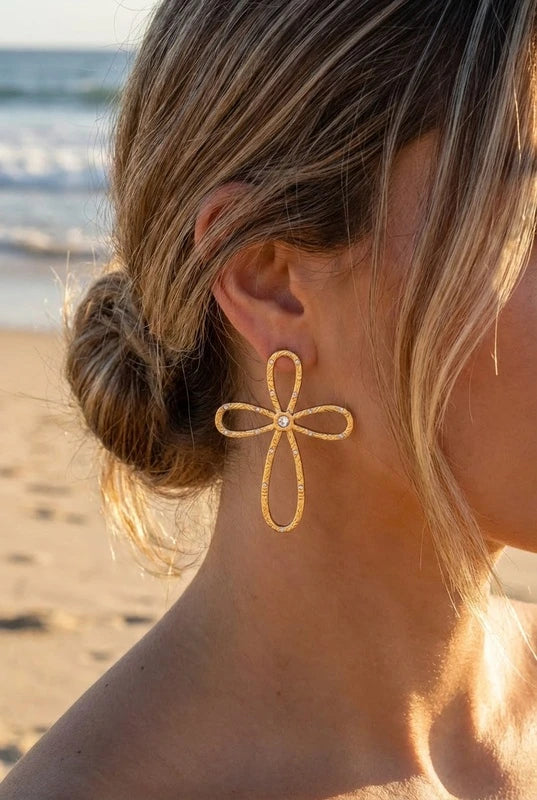 Boucles d’oreilles en acier inoxydable
