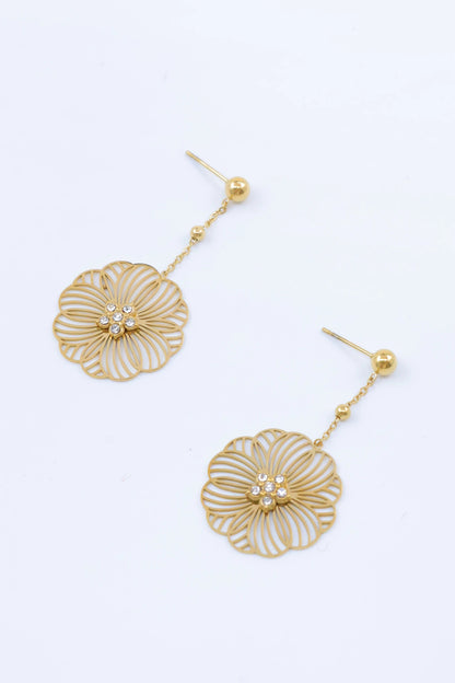 Boucles d’oreilles en acier inoxydable