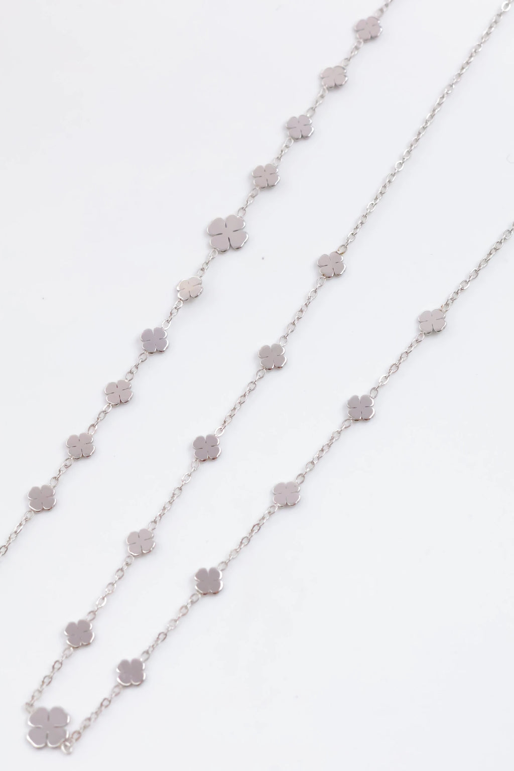 Parure de bijoux en acier inoxydable - ARGENT