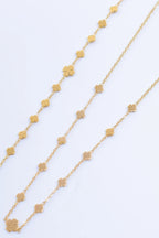 Parure de bijoux en acier inoxydable - DORÉ