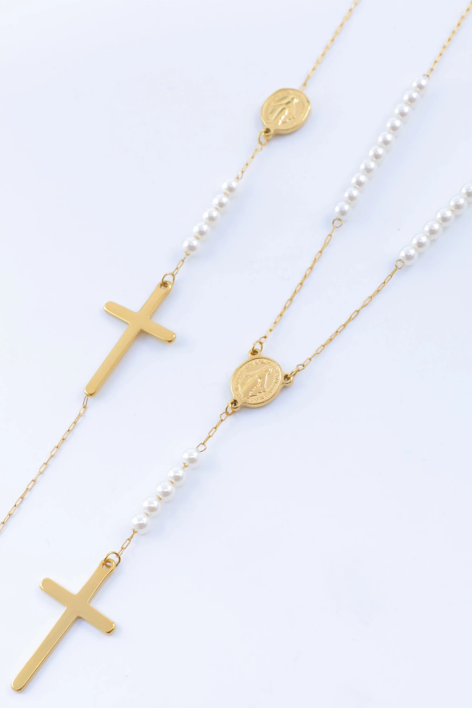 Parure de bijoux en acier inoxydable - DORÉ