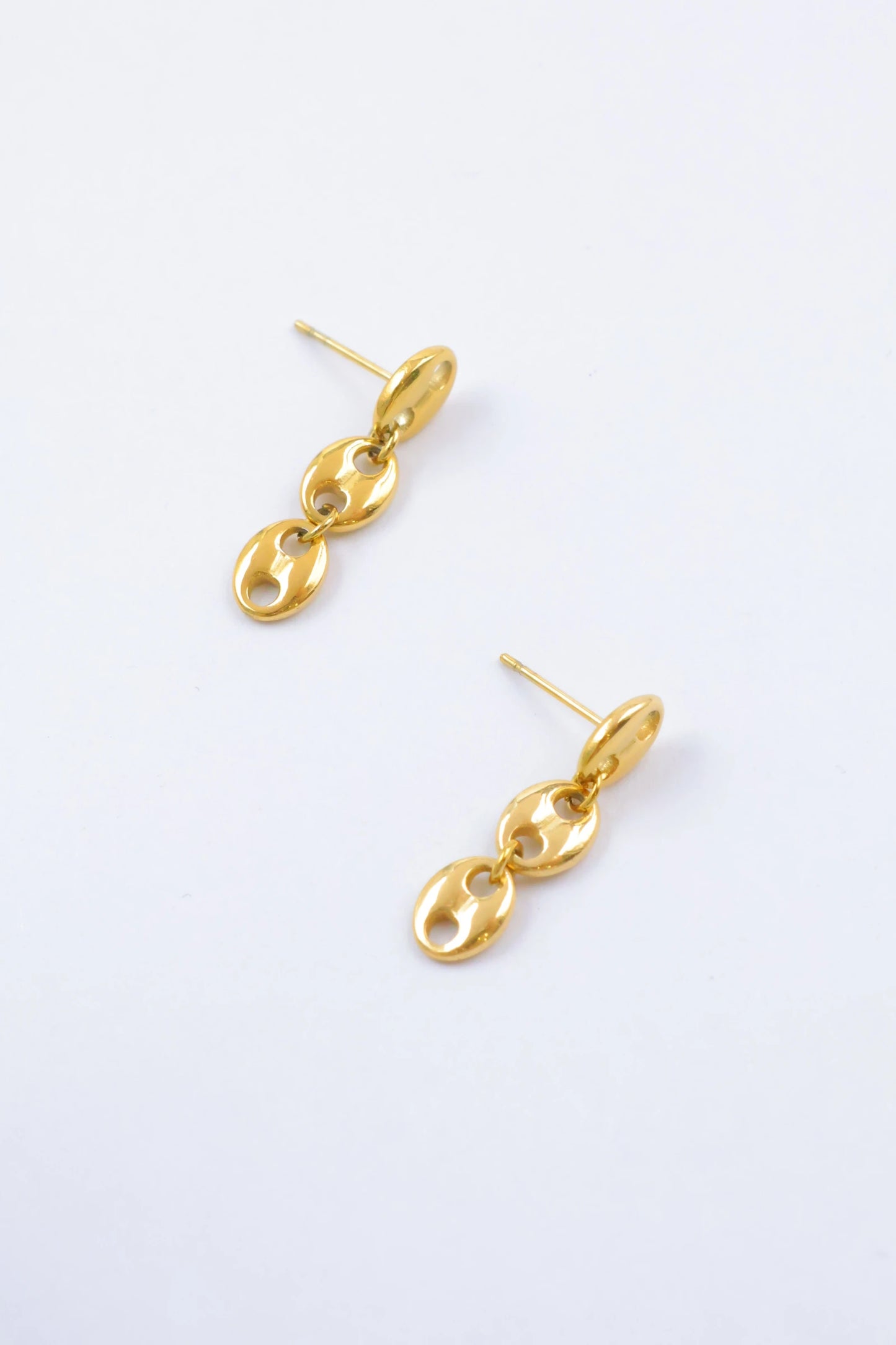 Boucles d’oreilles en acier inoxydable