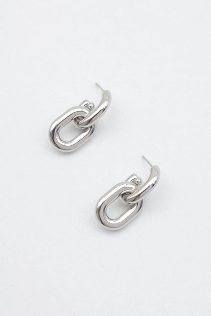 Boucles d’oreilles en acier inoxydable