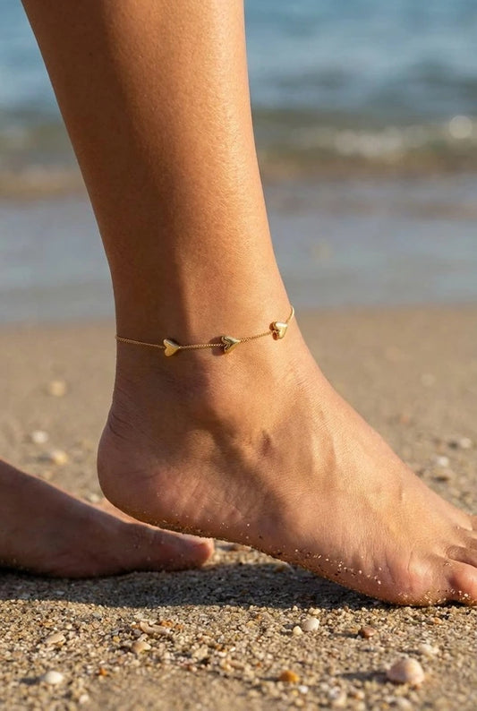 Chaînes de cheville en acier inoxydable