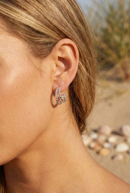 Boucles d’oreilles en acier inoxydable