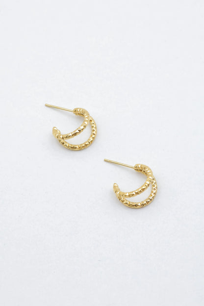 Boucles d’oreilles en acier inoxydable