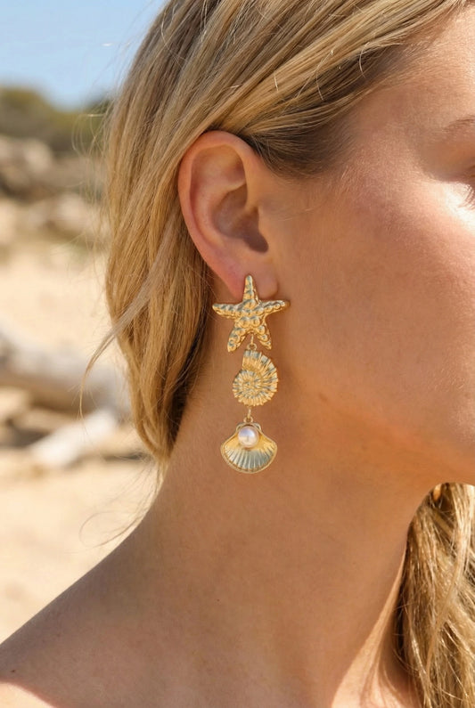 Boucles d’oreilles en acier inoxydable