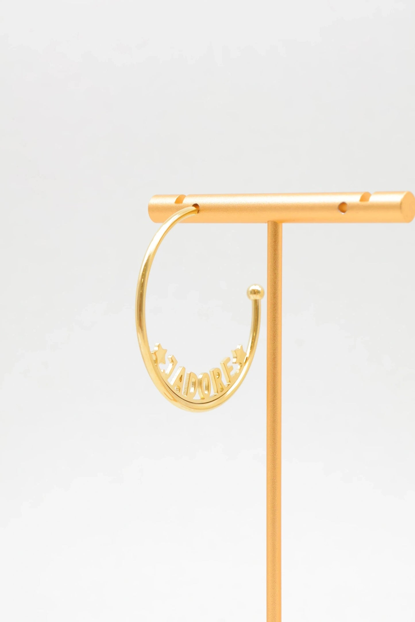 Boucles d’oreilles en acier inoxydable