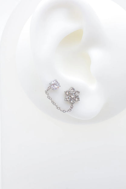 Boucles d’oreilles en acier inoxydable